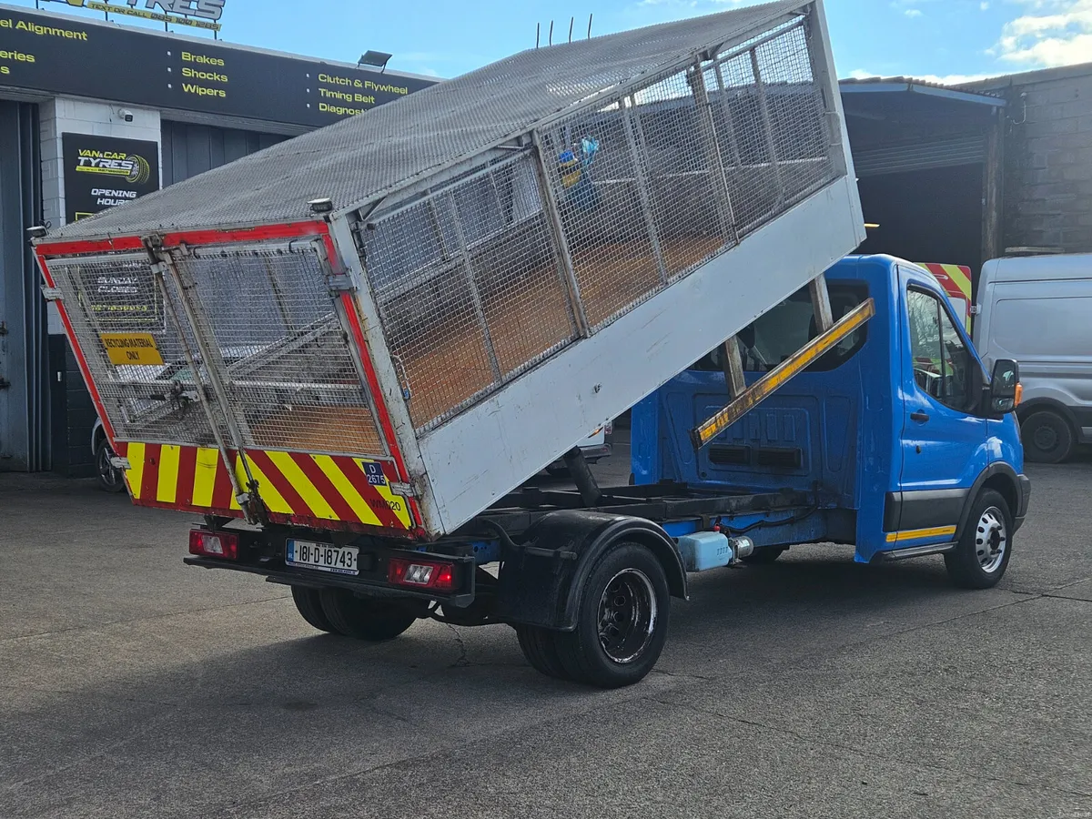 2018 FORD TRANSIT 350LWB TIPPER – 3.5T - Image 3