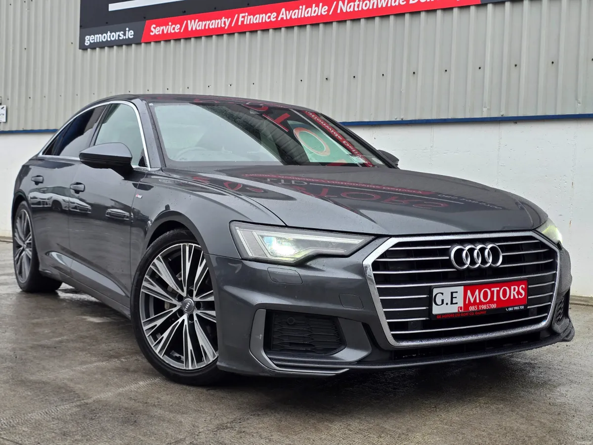 Audi A6 2019 S-LINE 2.0 204bhp Auto DAYTONA GREY - Image 1