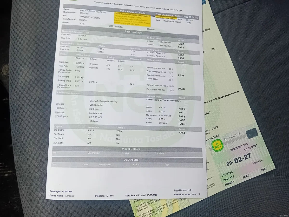 Honda Jazz 2007 tiny mileage. - Image 3