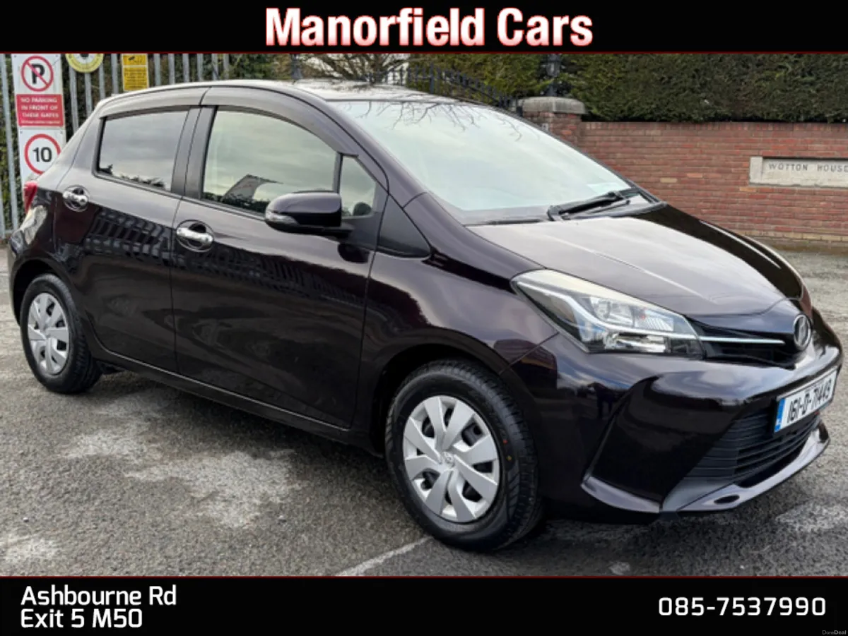 2016 161 Toyota Vitz 1.33 Petrol Automatic 4dr - Image 1
