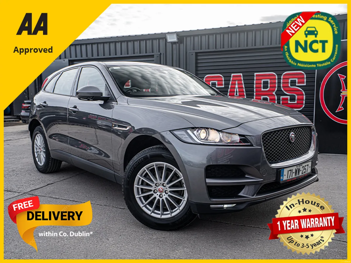 2017 F-Pace 2.0d/New Chain/New NCT/1yr warranty - Image 1