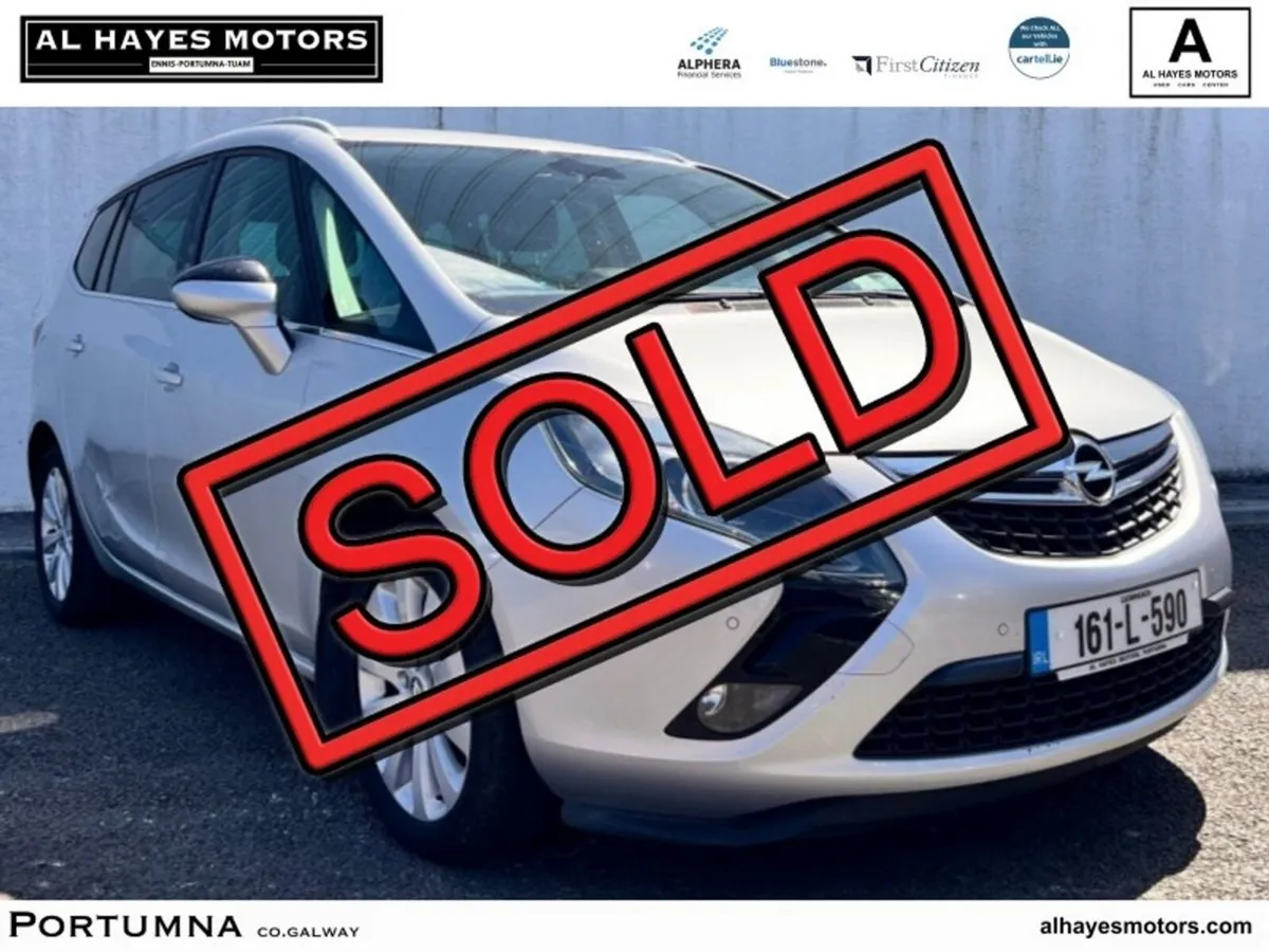 Opel Zafira 7 SEATER TOURER SE 1.6 CDTI 136BHP*NCT - Image 1