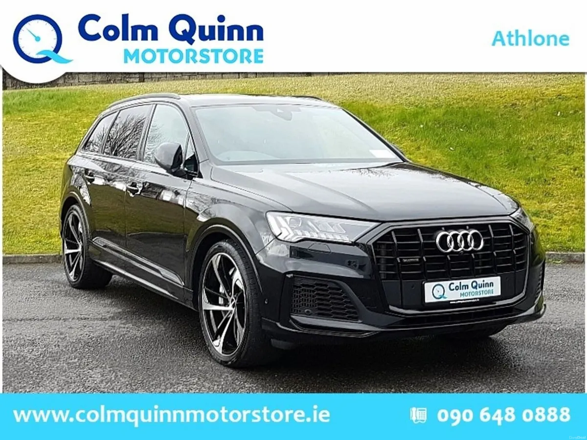 Audi Q7 S-LINE BLACK EDITION 55 TFSIe 3.0 Petrol - - Image 1