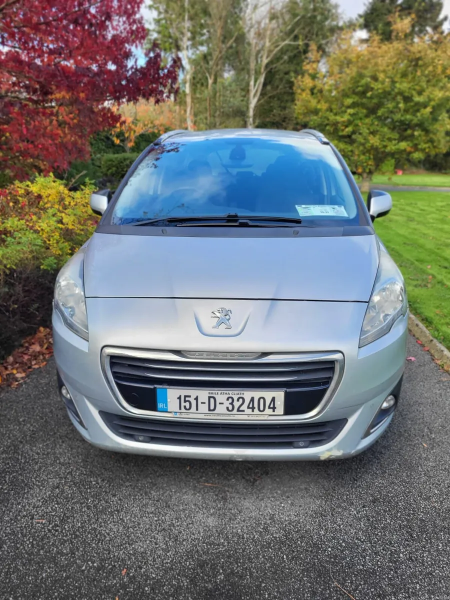 7 Seater Peugeot  5008 Diesel with NCT - Image 1