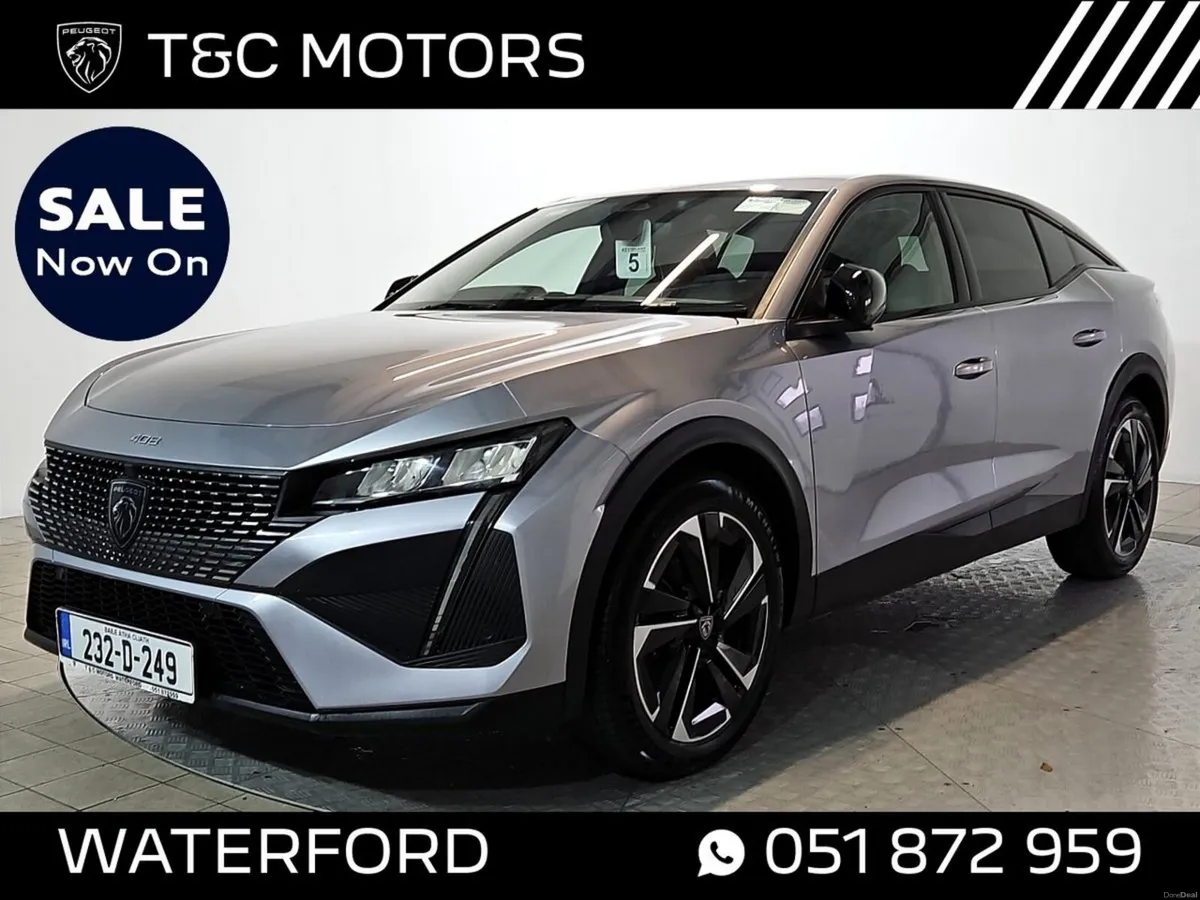 Peugeot 408 Allure Pack Auto 19" Diamond Cut Alloy - Image 1