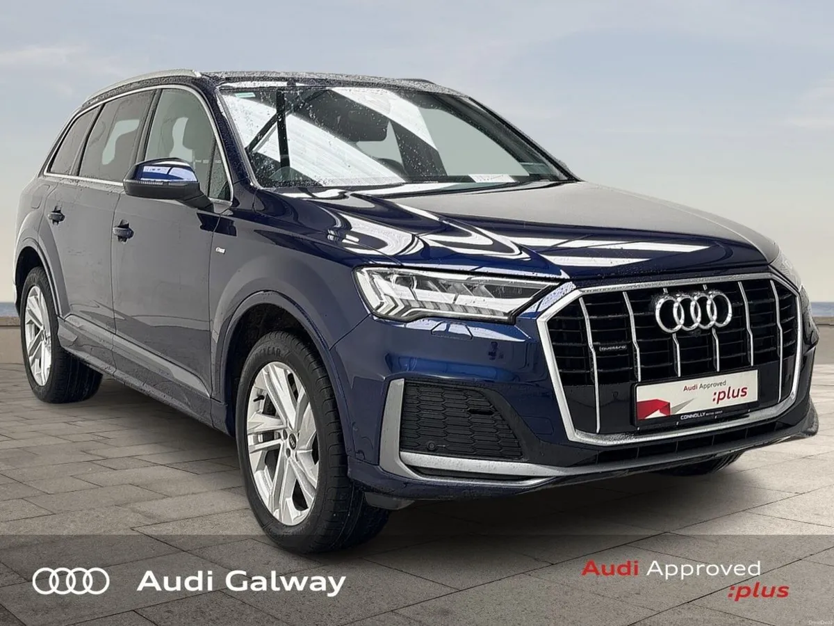 Audi Q7 €775 p/m - S-LINE 45 Q TDI A/T ** 7 SEATS - Image 1