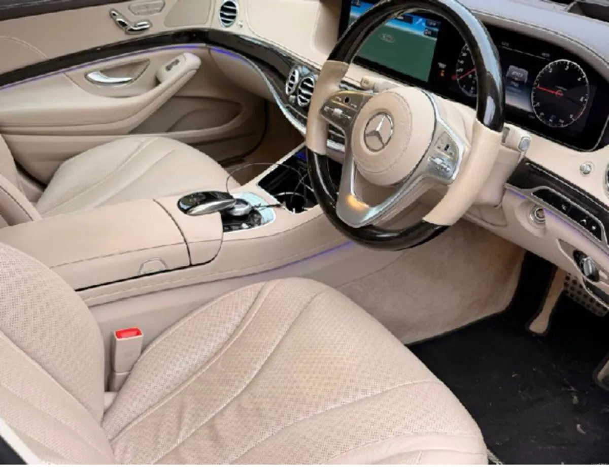 2018 MERCEDES S350 AMG IVORY LEATHER only 57000kms - Image 2