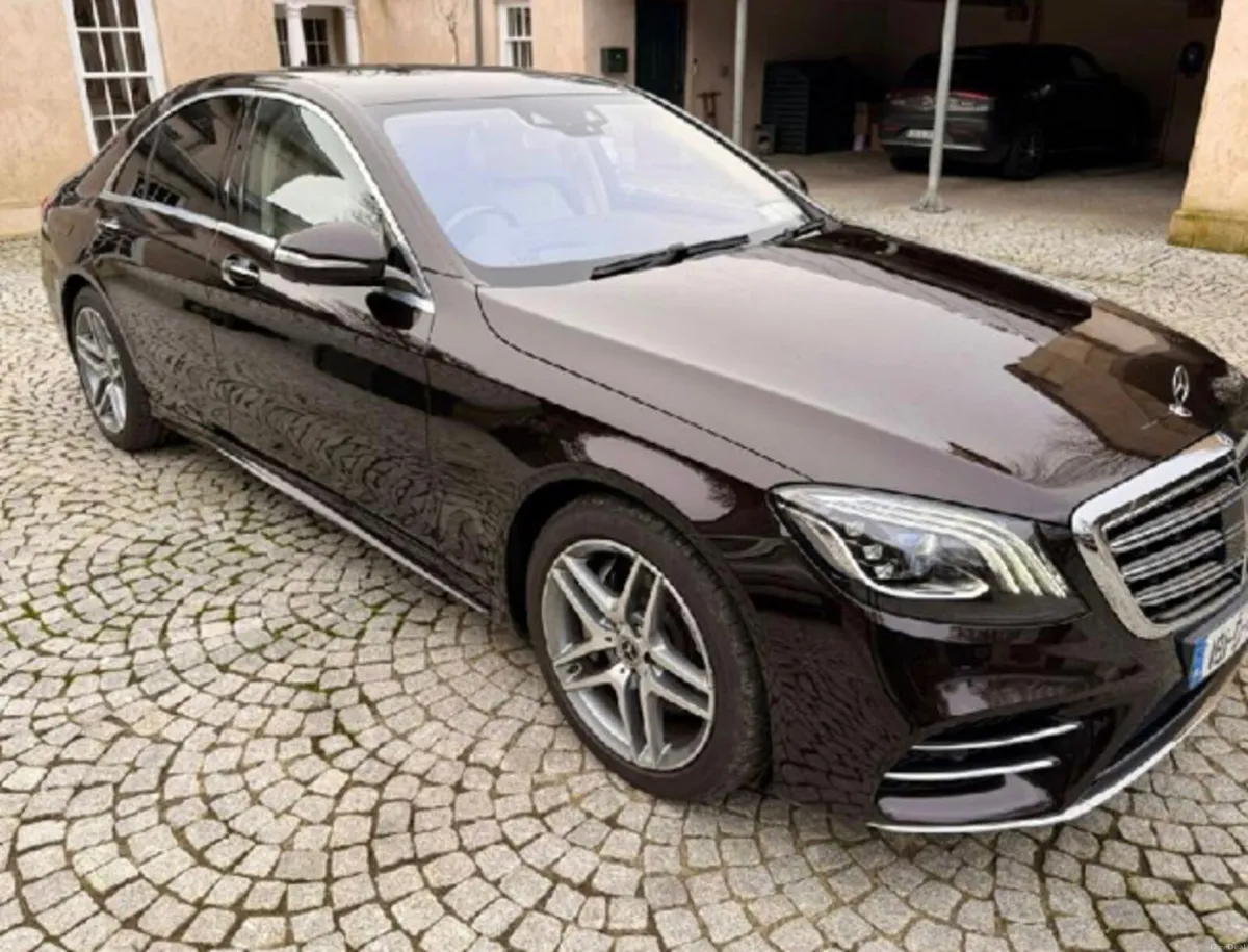 2018 MERCEDES S350 AMG IVORY LEATHER only 57000kms - Image 1