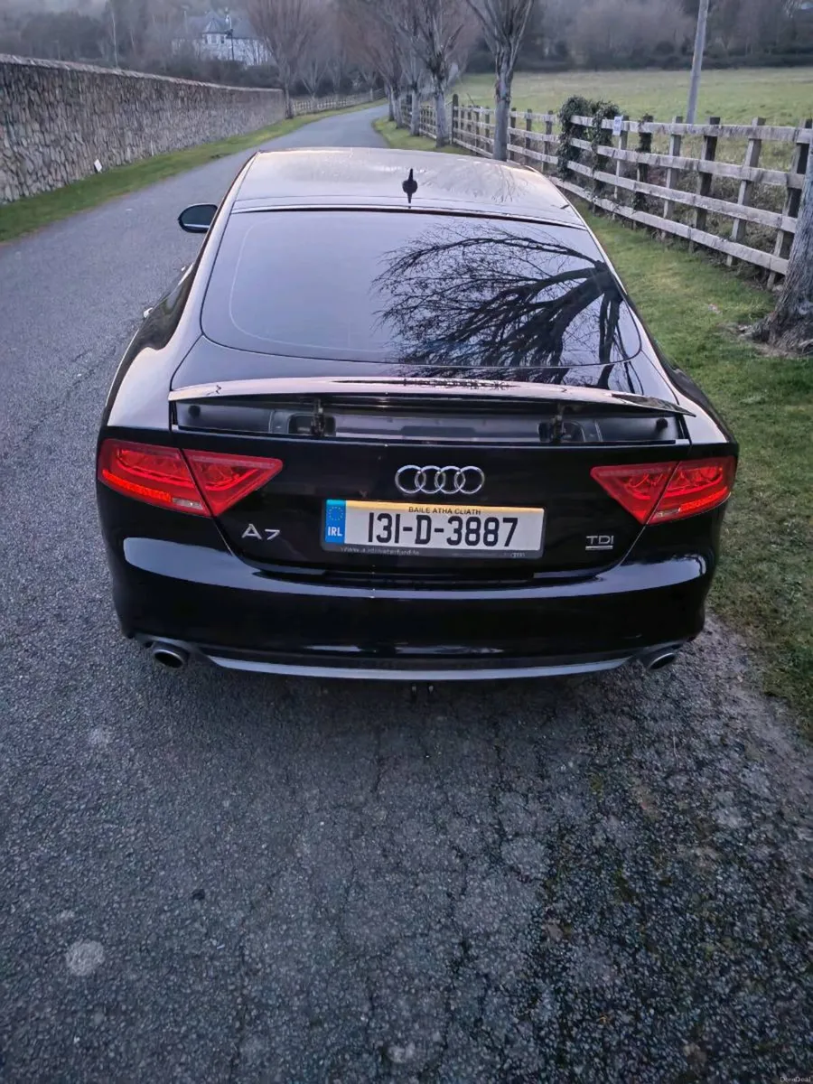 131 Audi A7 Black Sline 3l tdi Auto Nct May,taxNov - Image 3