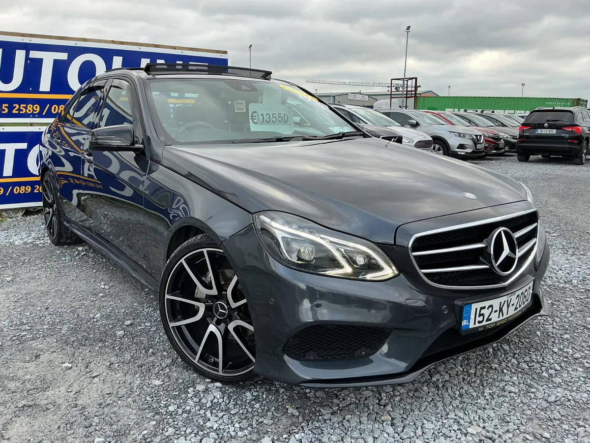 MERCEDES E-220 AMG SPORTS SUNROOF LOW KMS SPOTLESS - Image 1