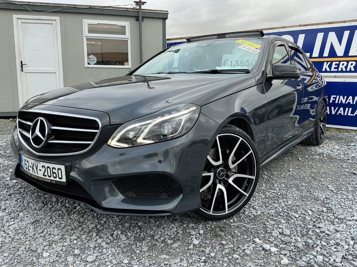 MERCEDES E-220 AMG SPORTS SUNROOF LOW KMS SPOTLESS - Image 2