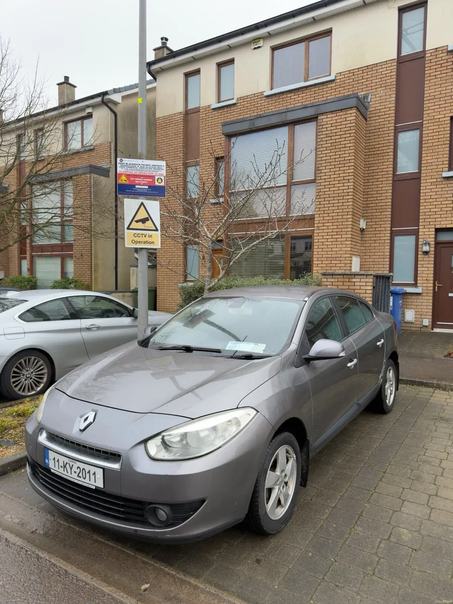 2011 Renault fluence tax’d & Nct’d - Image 1