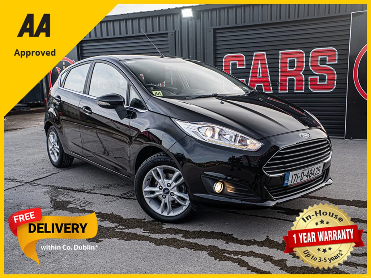 2017 Ford Fiesta 1.0/Only 46k mls/1yr warranty - Image 1