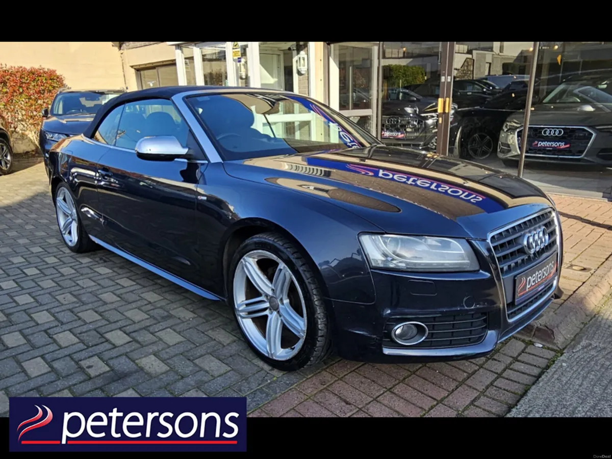 Audi A5 CABRIOLET 2.0 TDI S LINE 16 167BHP 2DR - Image 4