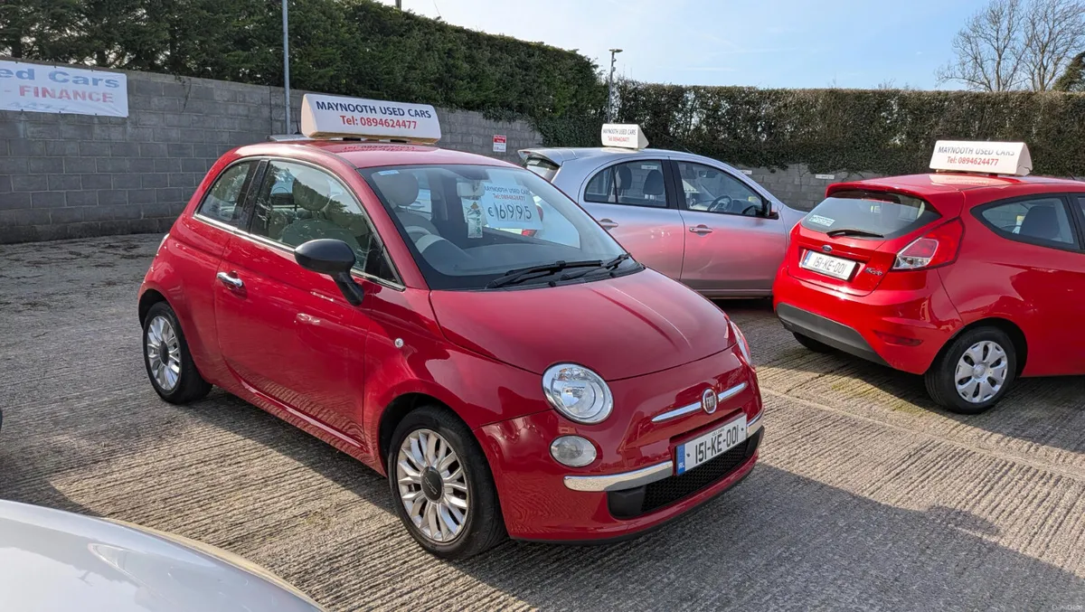 2015 Fiat 500 1.2 Low Miles , New Nct - Image 3