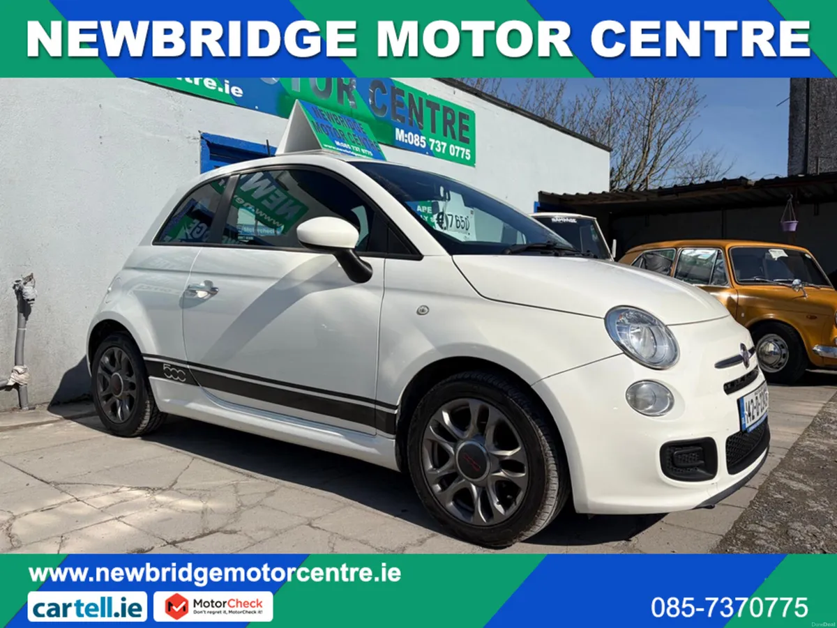 Fiat 500 1.2  DESIGN HALF LEATHER 6  MONTHS WARRAN - Image 1
