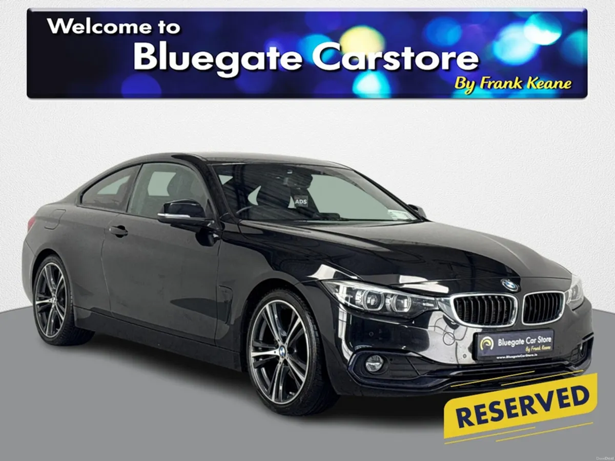 BMW 4-Series D F32 SPORT 2DR AUTO**NAVY LEATHER IN - Image 1