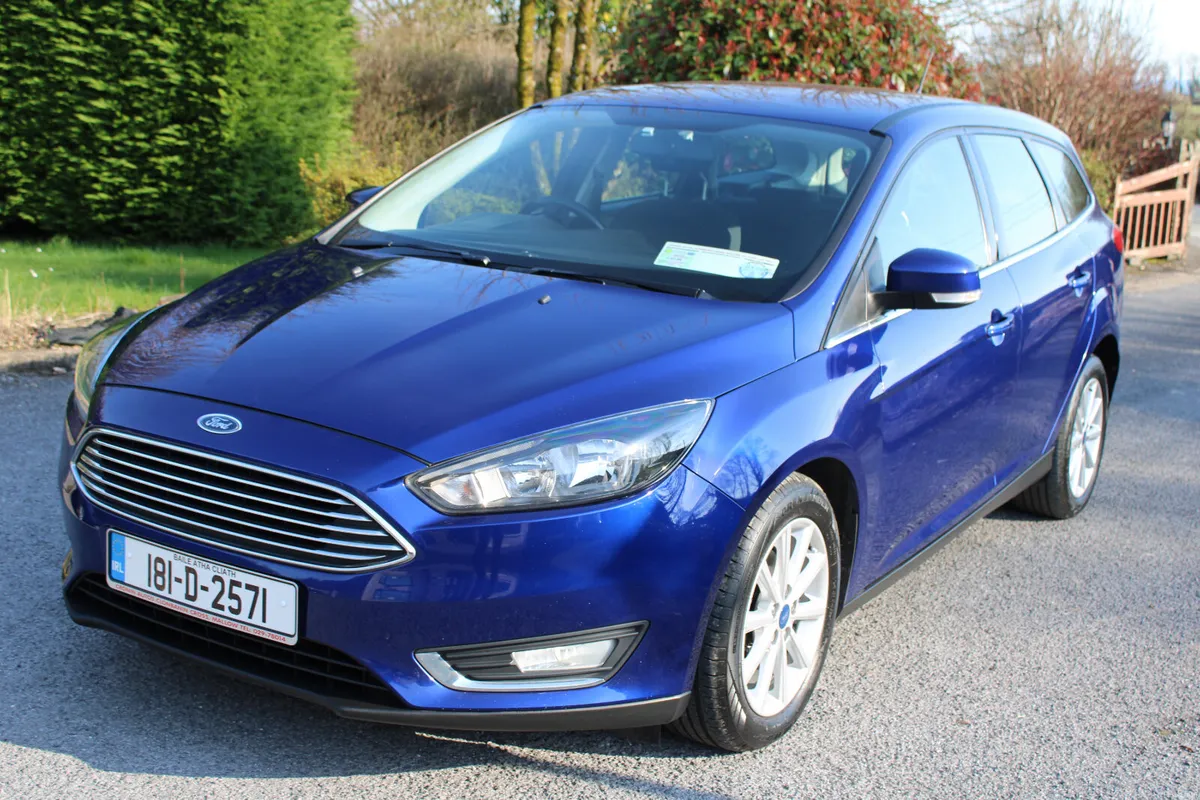 2018 FORD FOCUS ESTATE TITANIUM 1.5 TDCI  120bhp. - Image 1