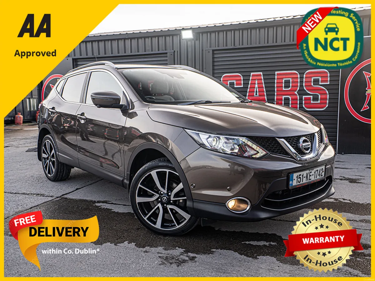 2015 Qashqai 1.5dci/High spec/New NCT/Warranty - Image 1