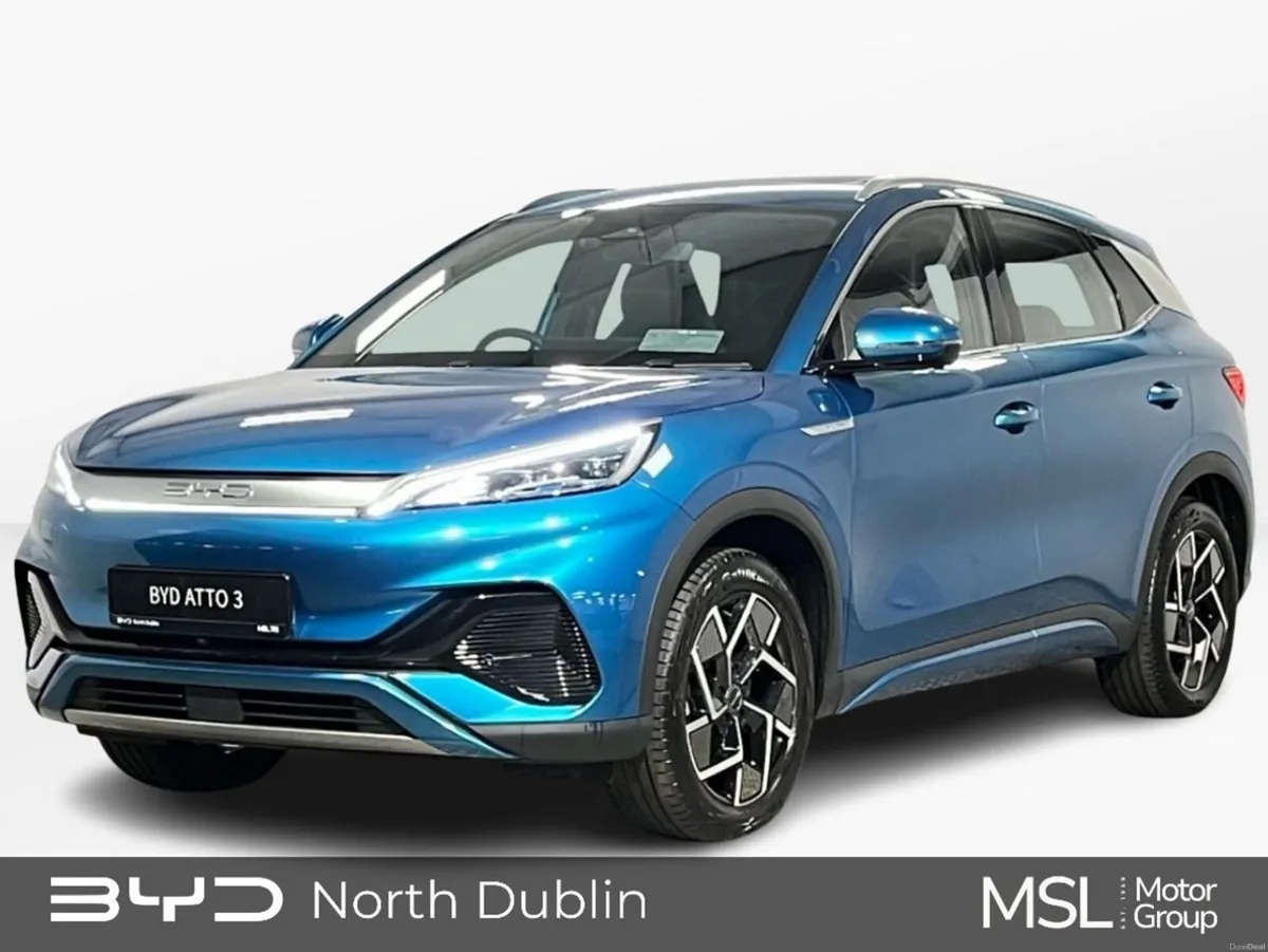 BYD ATTO 3 Design 60kWh 204PS - 18 Inch Alloys - R - Image 1