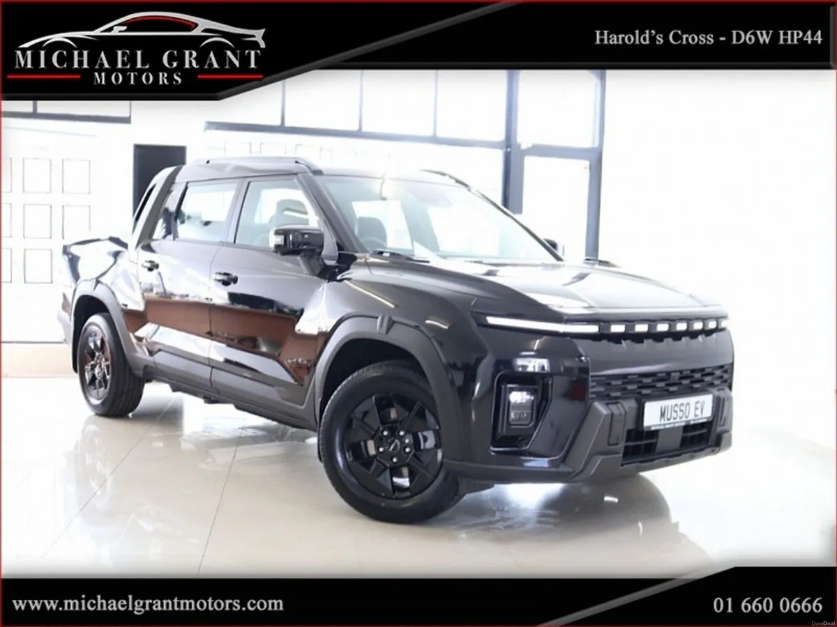 KGM Musso ELECTRIC EV PICK UP TRUCK DOUBLE CAB N1 - Image 1