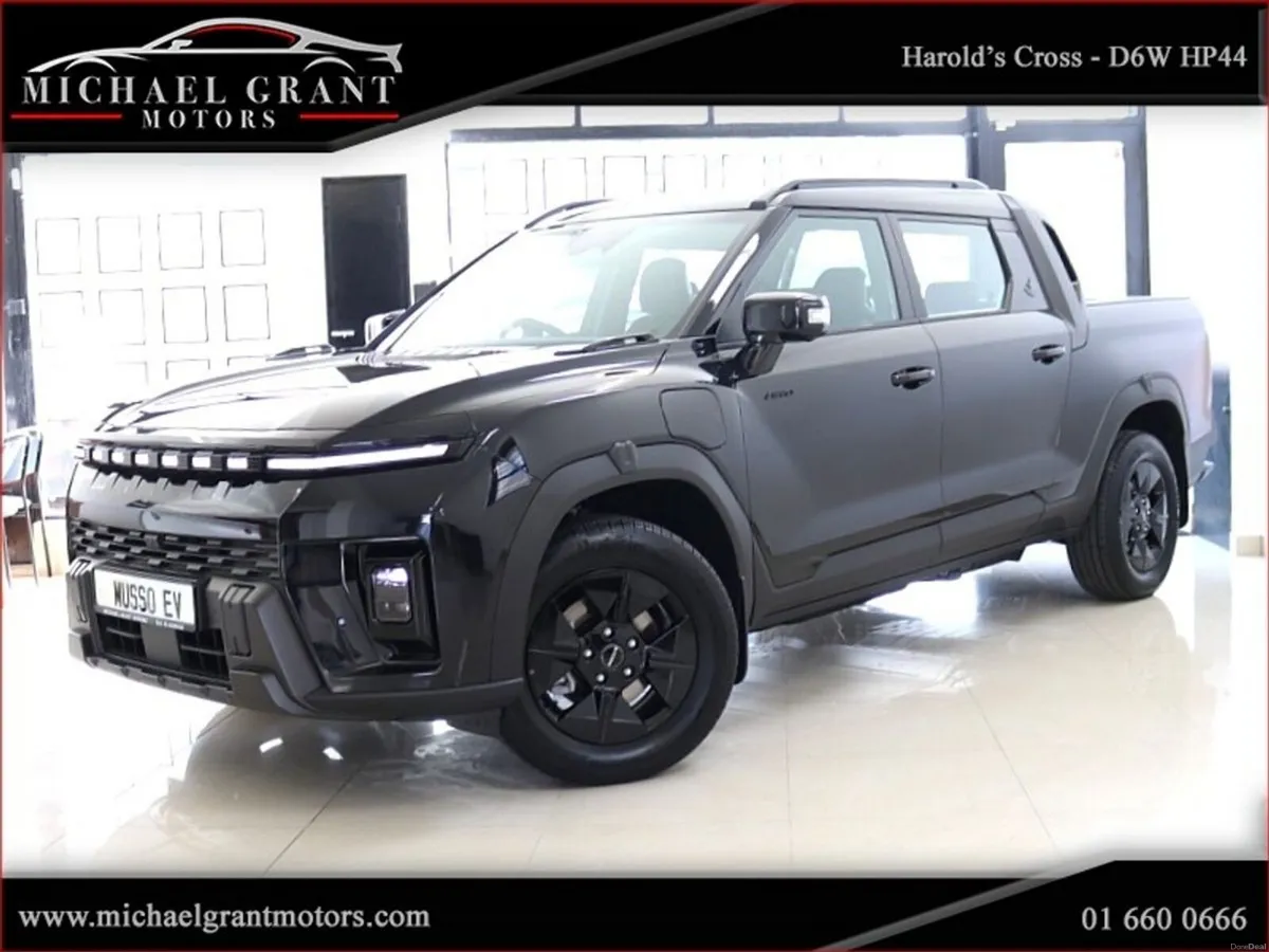 KGM Musso ELECTRIC EV PICK UP TRUCK DOUBLE CAB N1 - Image 3