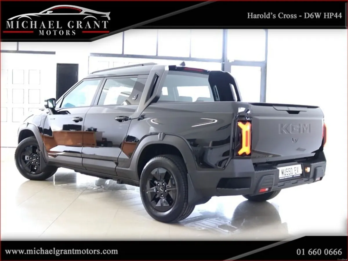 KGM Musso ELECTRIC EV PICK UP TRUCK DOUBLE CAB N1 - Image 5