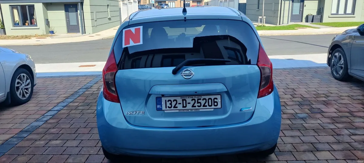 Automatic Nissan Note 2013 Sky Blue - Image 4