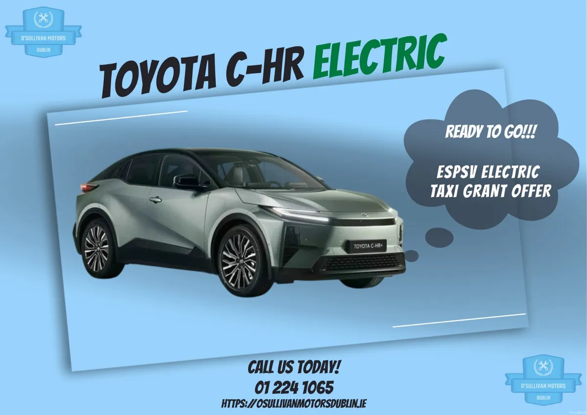 TOYOTA C-HR EV /2026/AUTO/ESPSV TAXI GRANT OFFER - Image 1