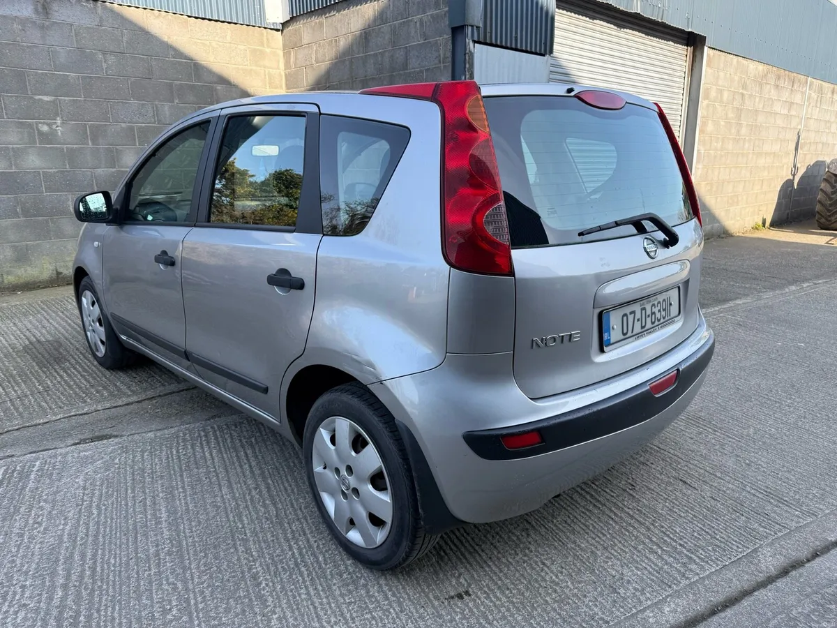 07 Nissan Note 1.4 Petrol Manual NCT & Tax - Image 4
