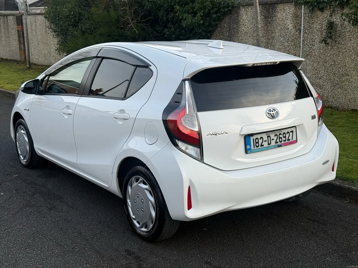 182 Toyota Aqua Hybrid Auto 162k kms NCT 10/26 - Image 3