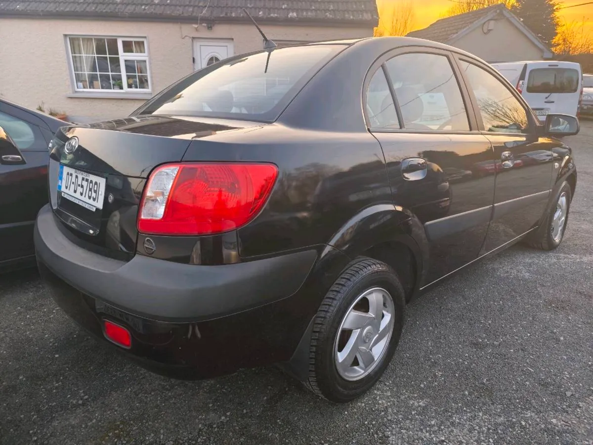 107k Miles NCT 05/27 Kia Rio 1.3 EX Saloon 2007 - Image 4