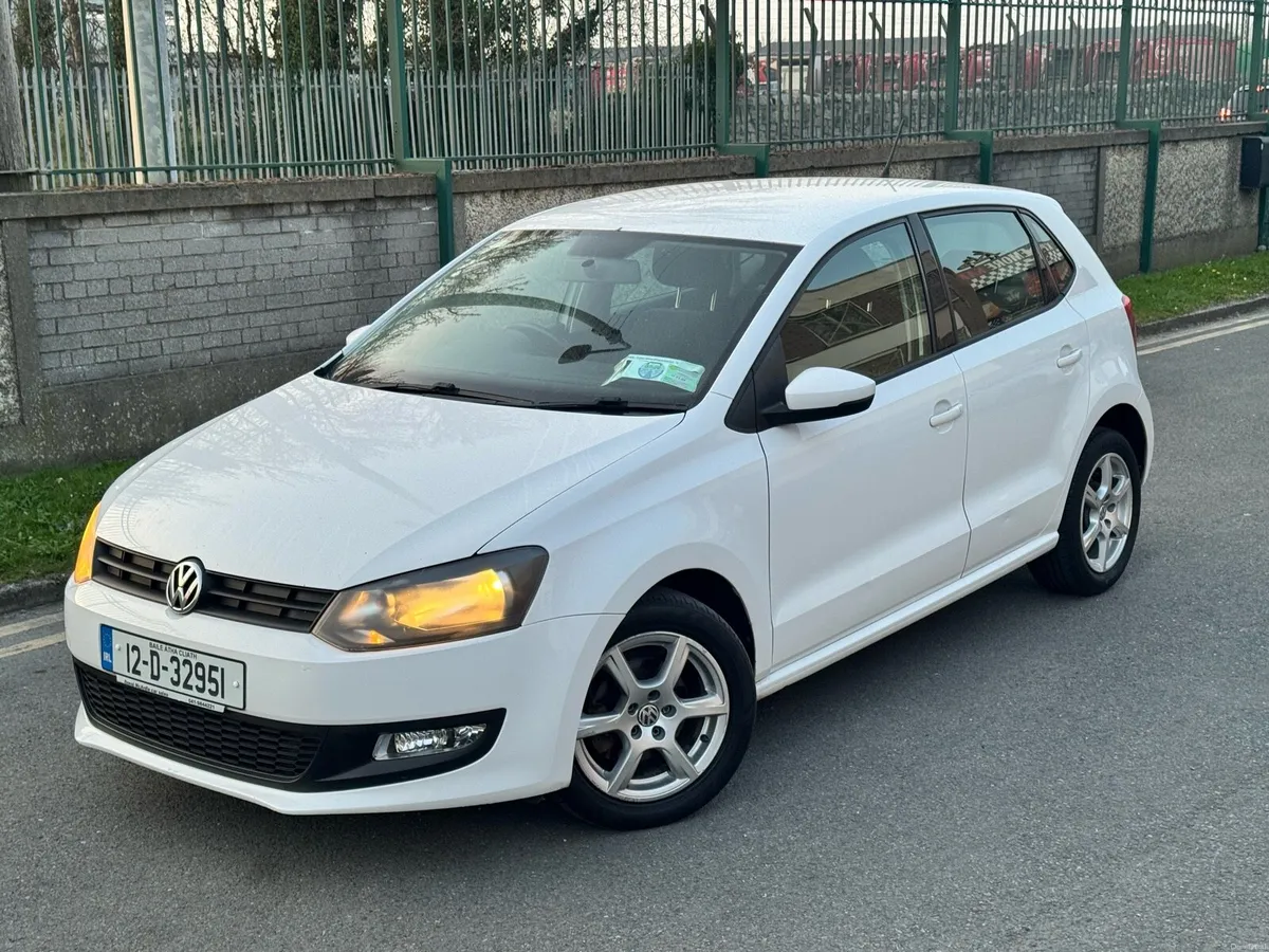 12 VW POLO 1.2 PETROL NEW NCT - Image 1