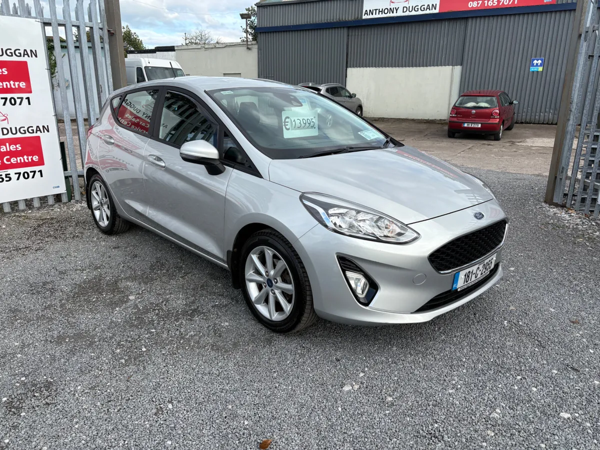 2018 Ford Fiesta Zetec low kms - Image 1