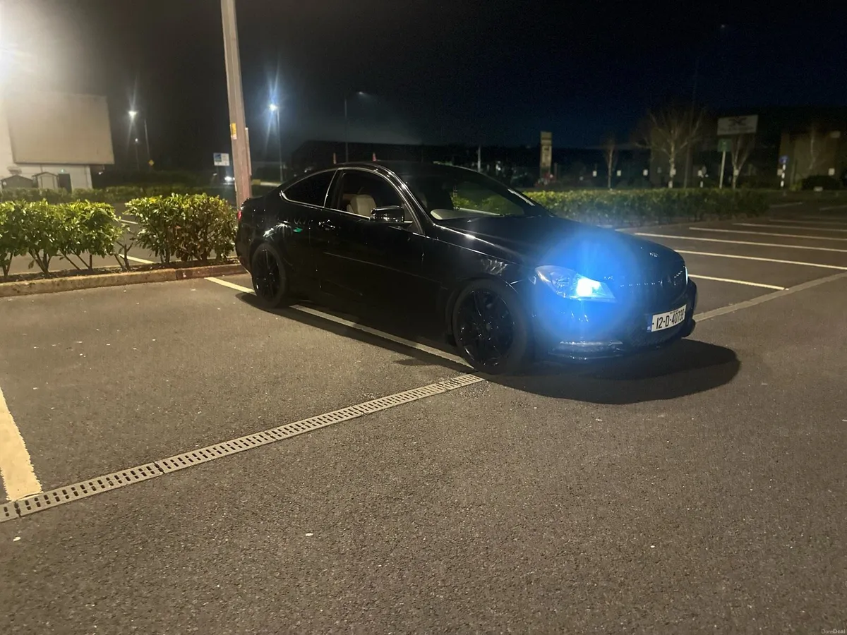 Mercedes c220 coupe 220bhp need gone as new car - Image 1