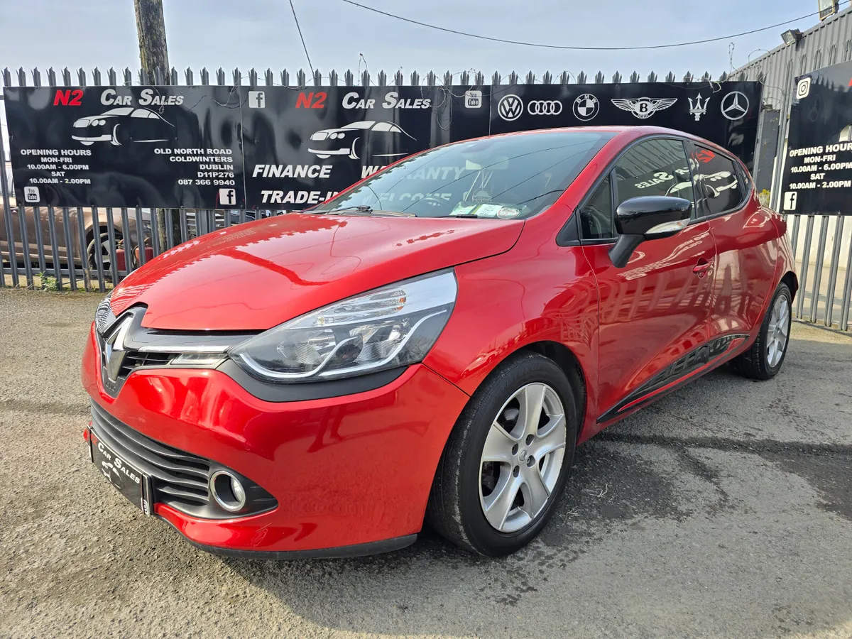 141 Renault Clio 1.1, LOW MILES, NEW NCT - Image 3