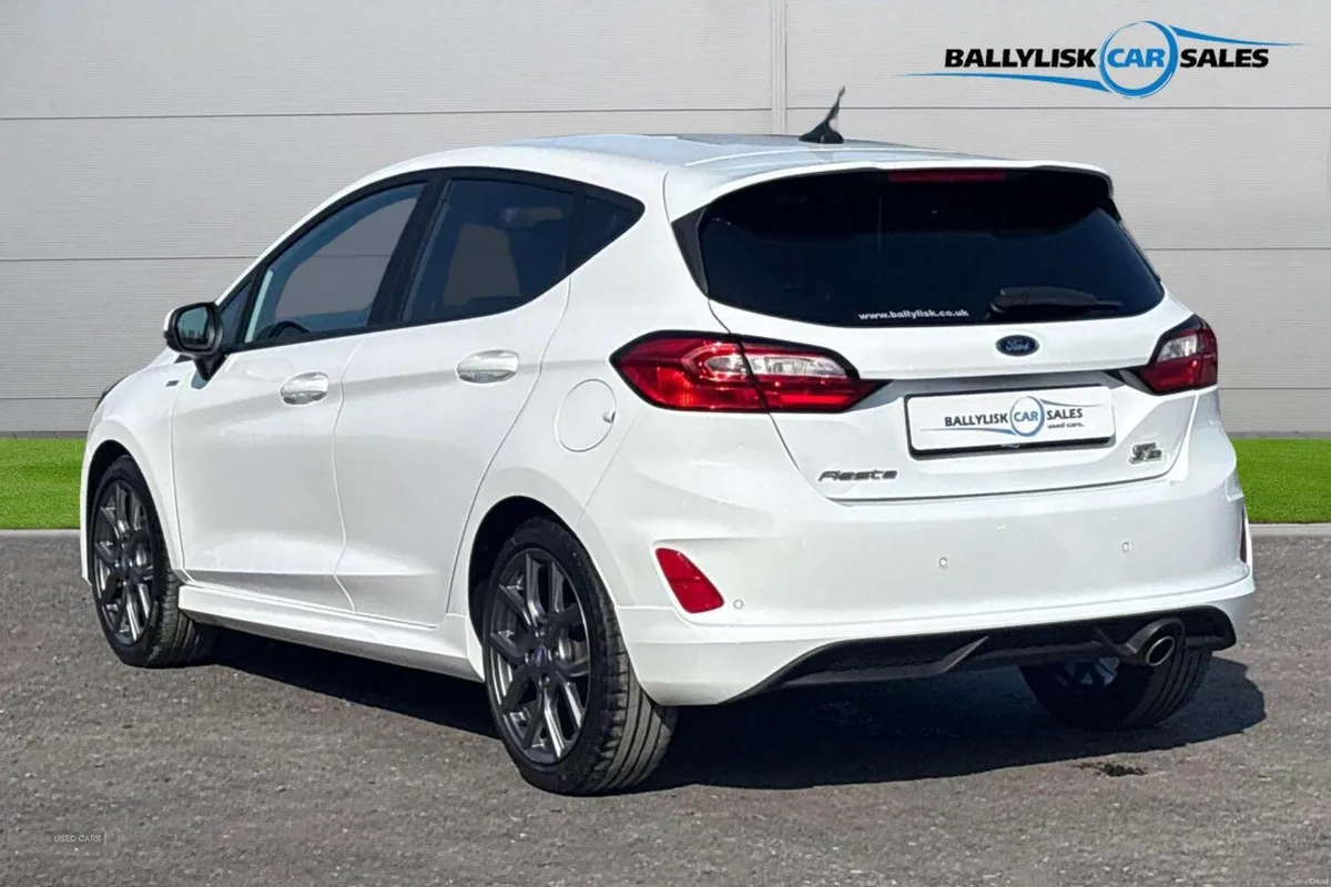 Ford Fiesta 1.0T 100PS ST-Line in White with 27K - Image 2