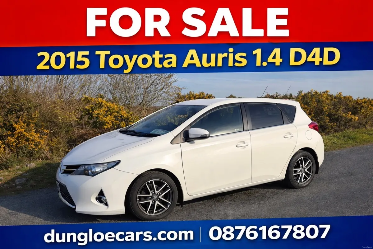 2015 Toyota Auris 1.4 D4D - Image 1