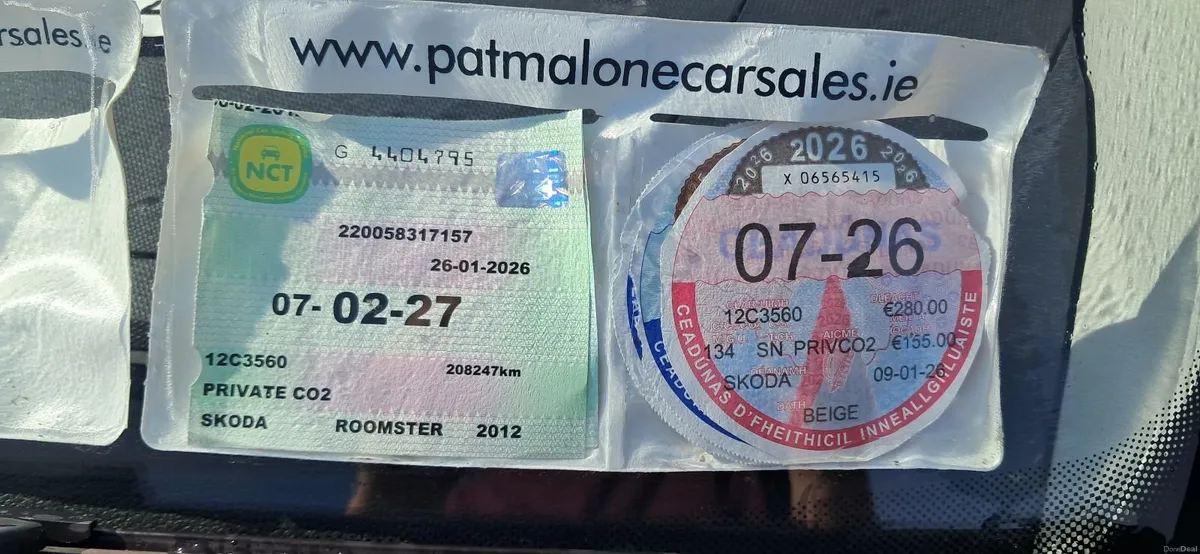 Skoda Roomster 2012 - Image 3