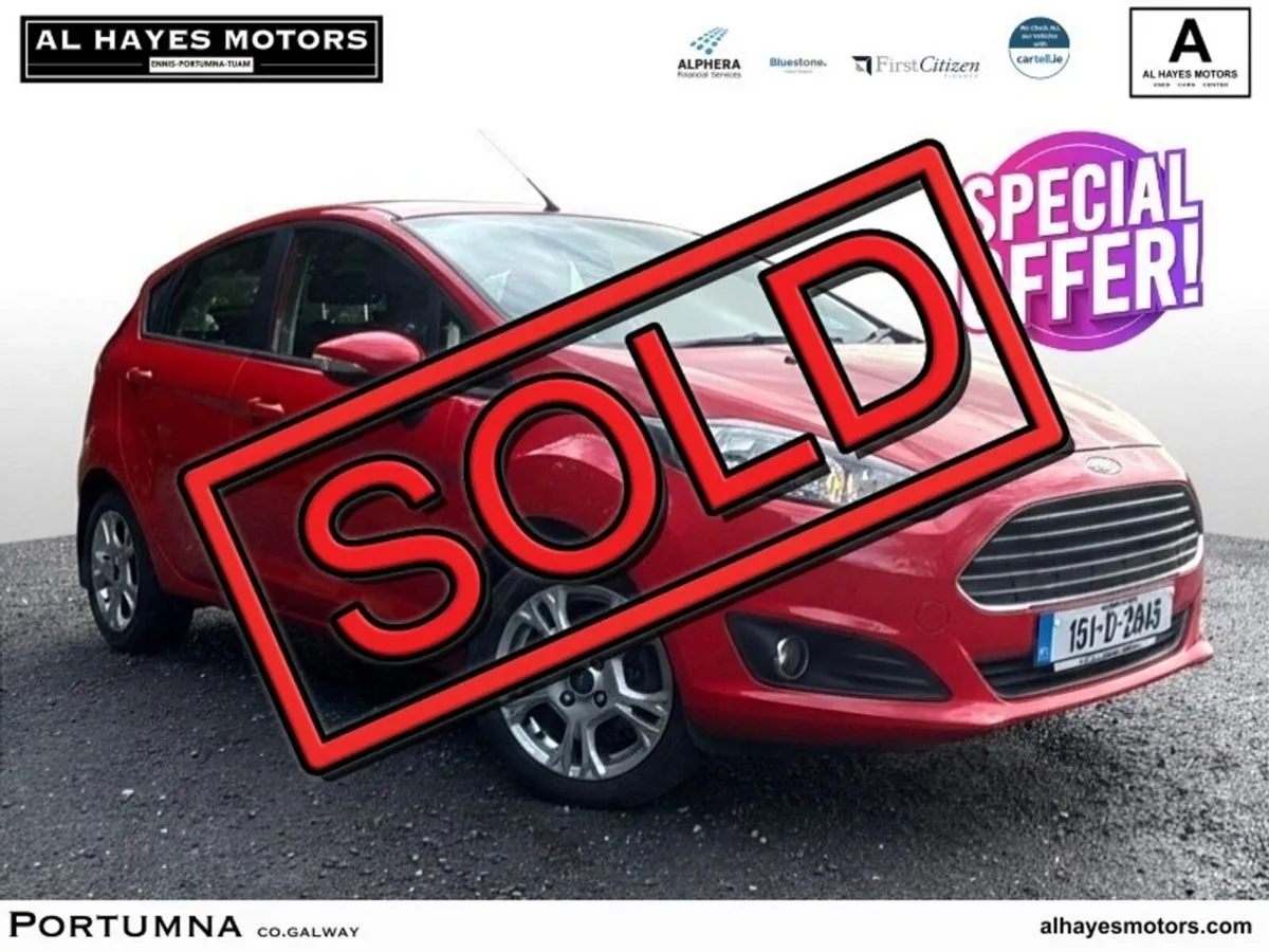 Ford Fiesta SOLD SOLD ZETEC 1.25 60PS - Image 1