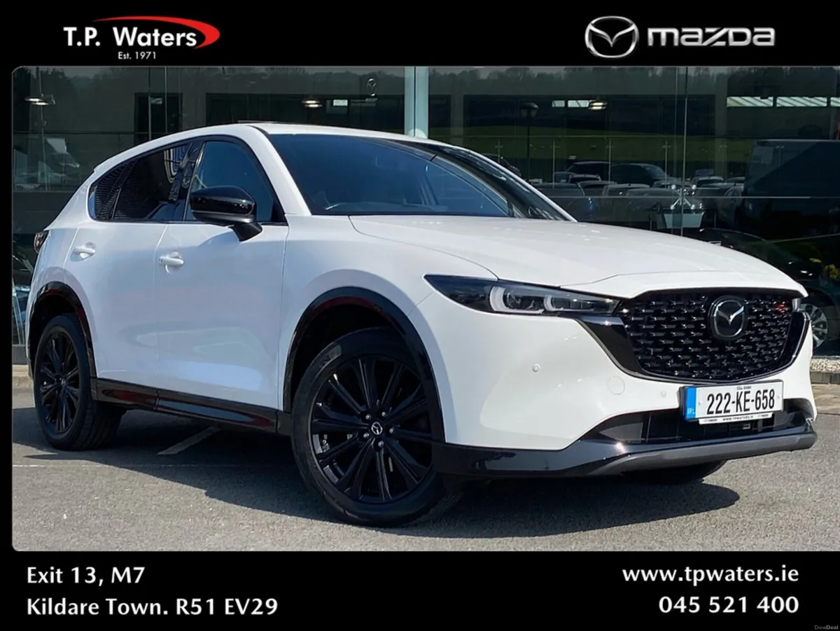 Mazda CX-5 2.2 D - HOMURA - BLACK LEATHER INTERIOR - Image 1