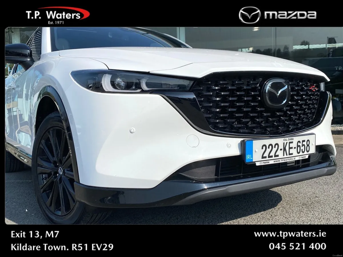 Mazda CX-5 2.2 D - HOMURA - BLACK LEATHER INTERIOR - Image 3