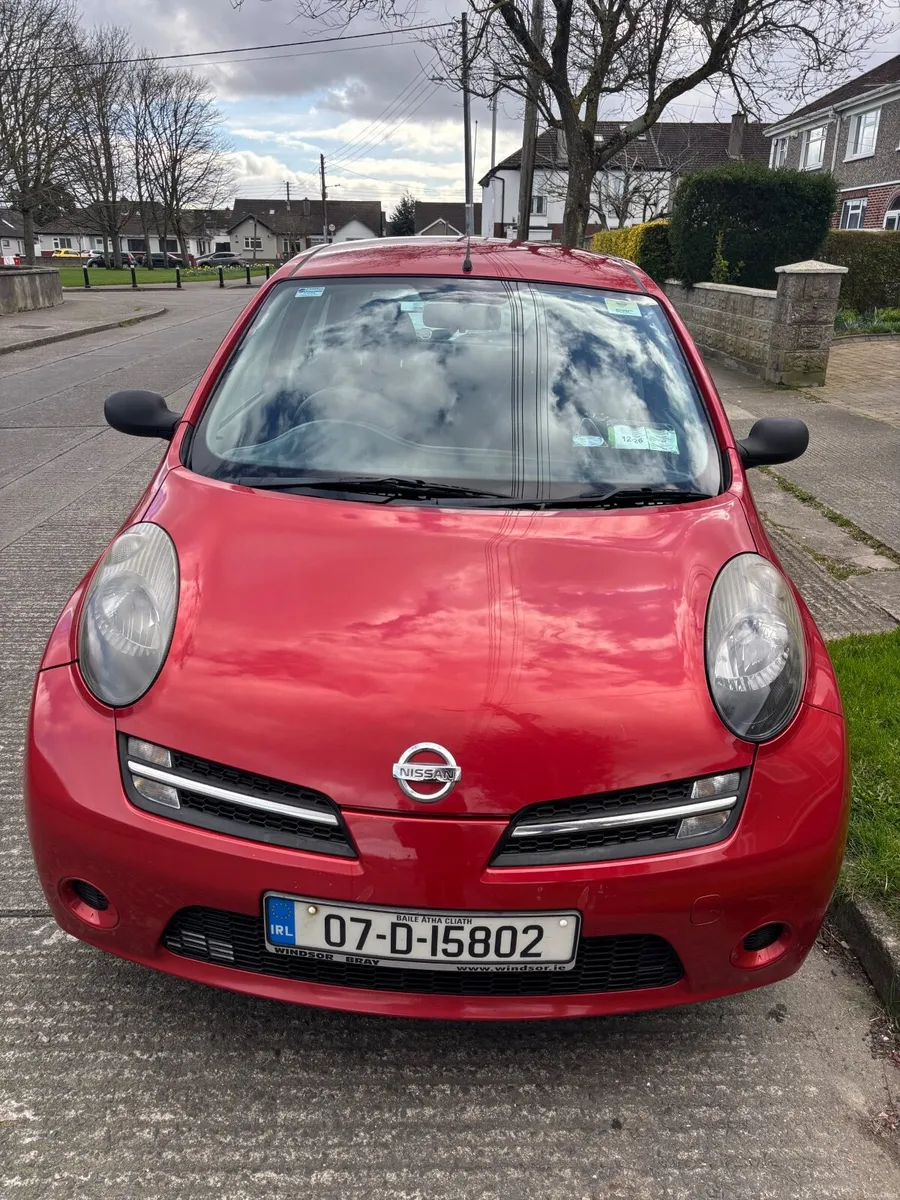 Nissan Micra 2007, low mileage - Image 1