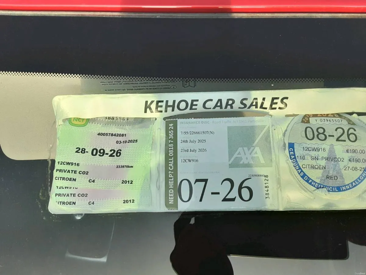 Citroen c4 diesel taxed ncted - Image 2