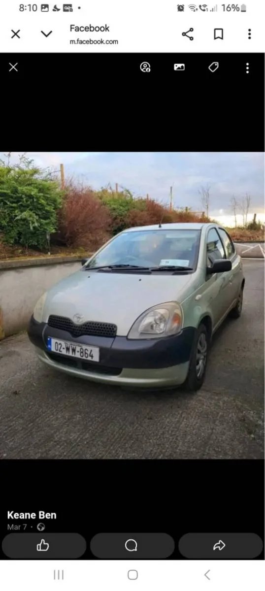 Toyota yaris 1400 - Image 1