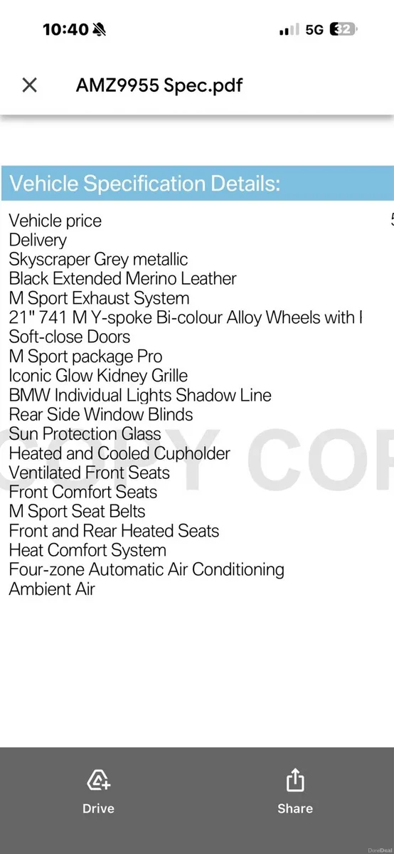 BMW x5 2023 m sport Diesel - Image 2