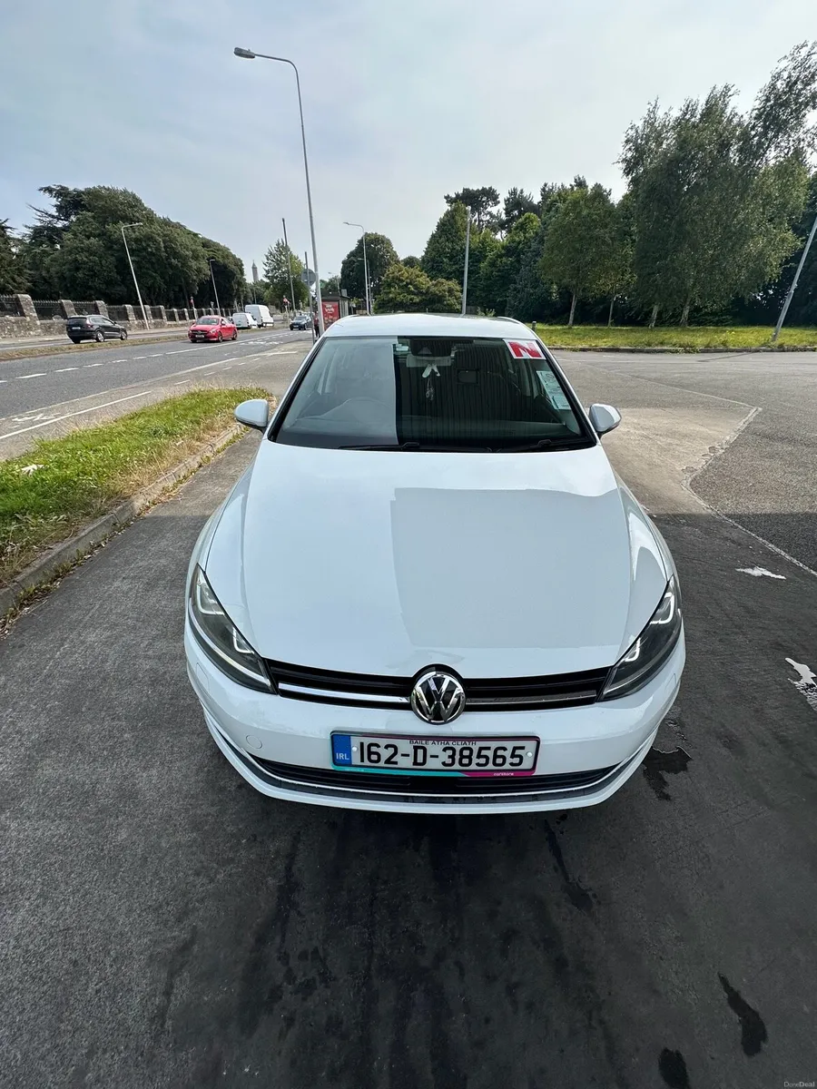 VW GOLF 2016 1.2 TSI 67.000 MiL WHITE AUTO - Image 1