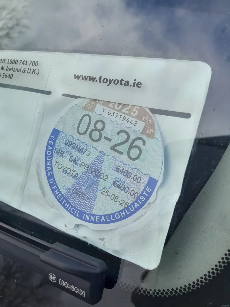 2009 Toyota Avensis d4d tax 08/26 - Image 2