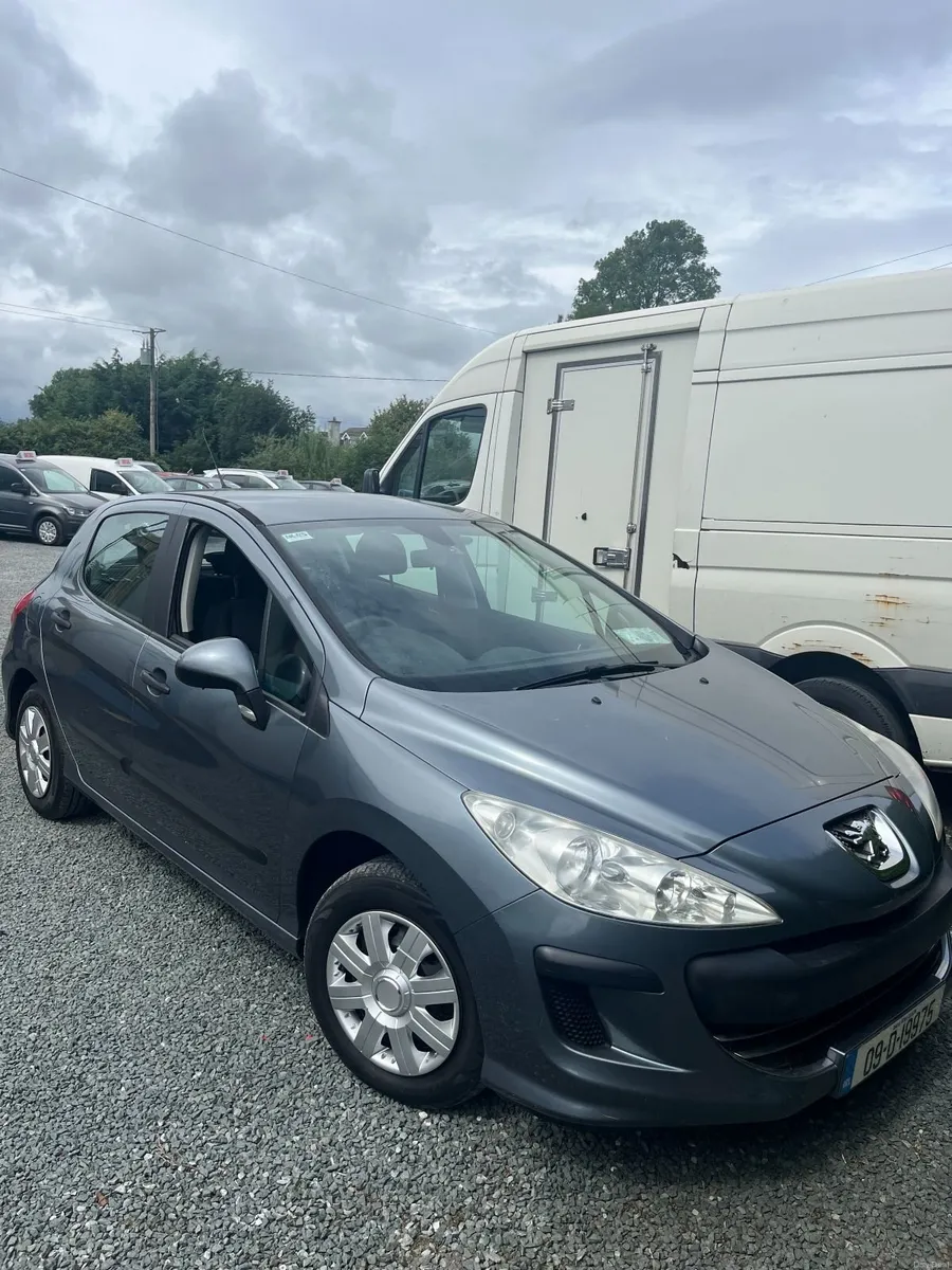 Peugeot 308 2009 has TAX, NCT, LOW KM - Image 1