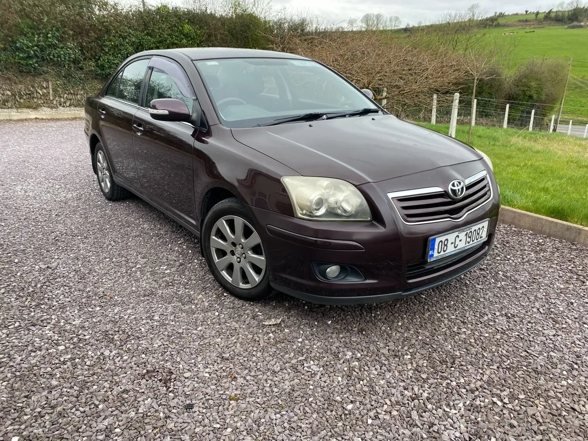 2008 Toyota Avensis 1.6 Petrol. NCT Ready – €1,850 - Image 1